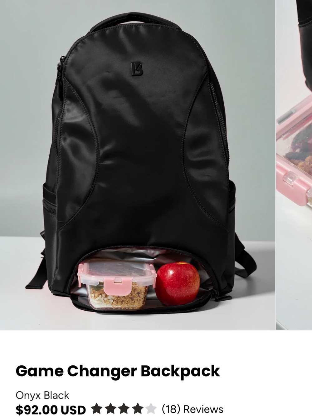 BuffBunny Game Changer Backpack - Onyx Black